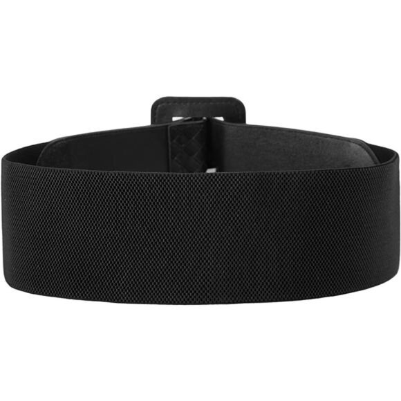 Women's Stretchy Belt 1950s 3 Inch Wide Elastic Belts - Picture 6 of 7